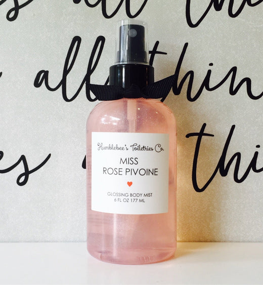 ROSE PETALS & WATER LILY - GLOSSING BODY MIST