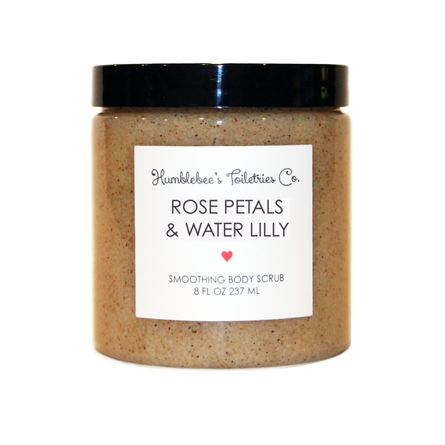 ROSE PETALS & WATER LILY BODY SCRUB