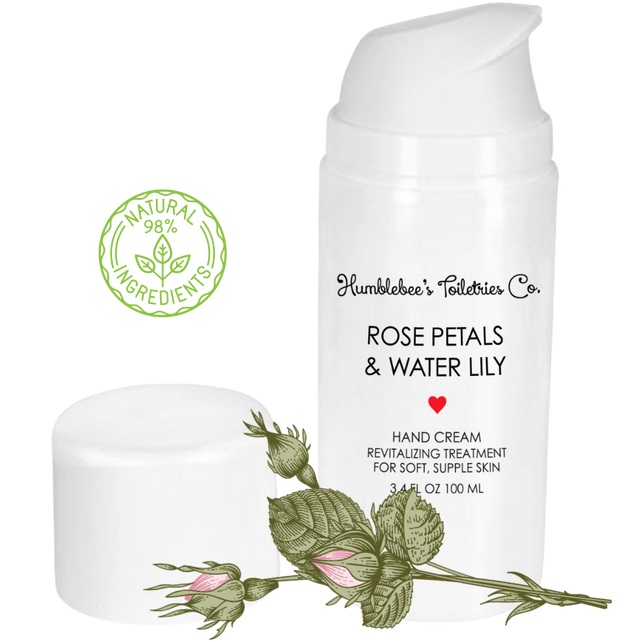ROSE PETALS & WATER LILY HAND CREAM