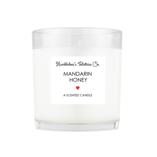 MANDARIN HONEY A SCENTED CANDLE