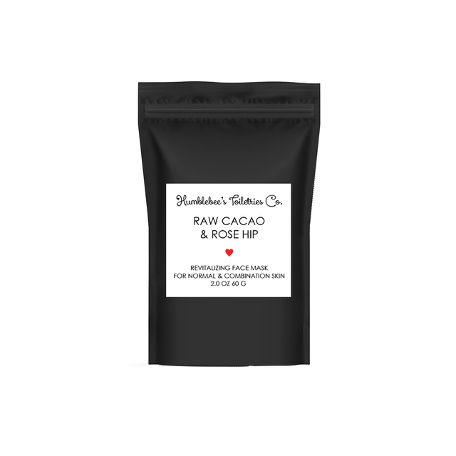 RAW CACAO & ROSE HIP FACE MASK